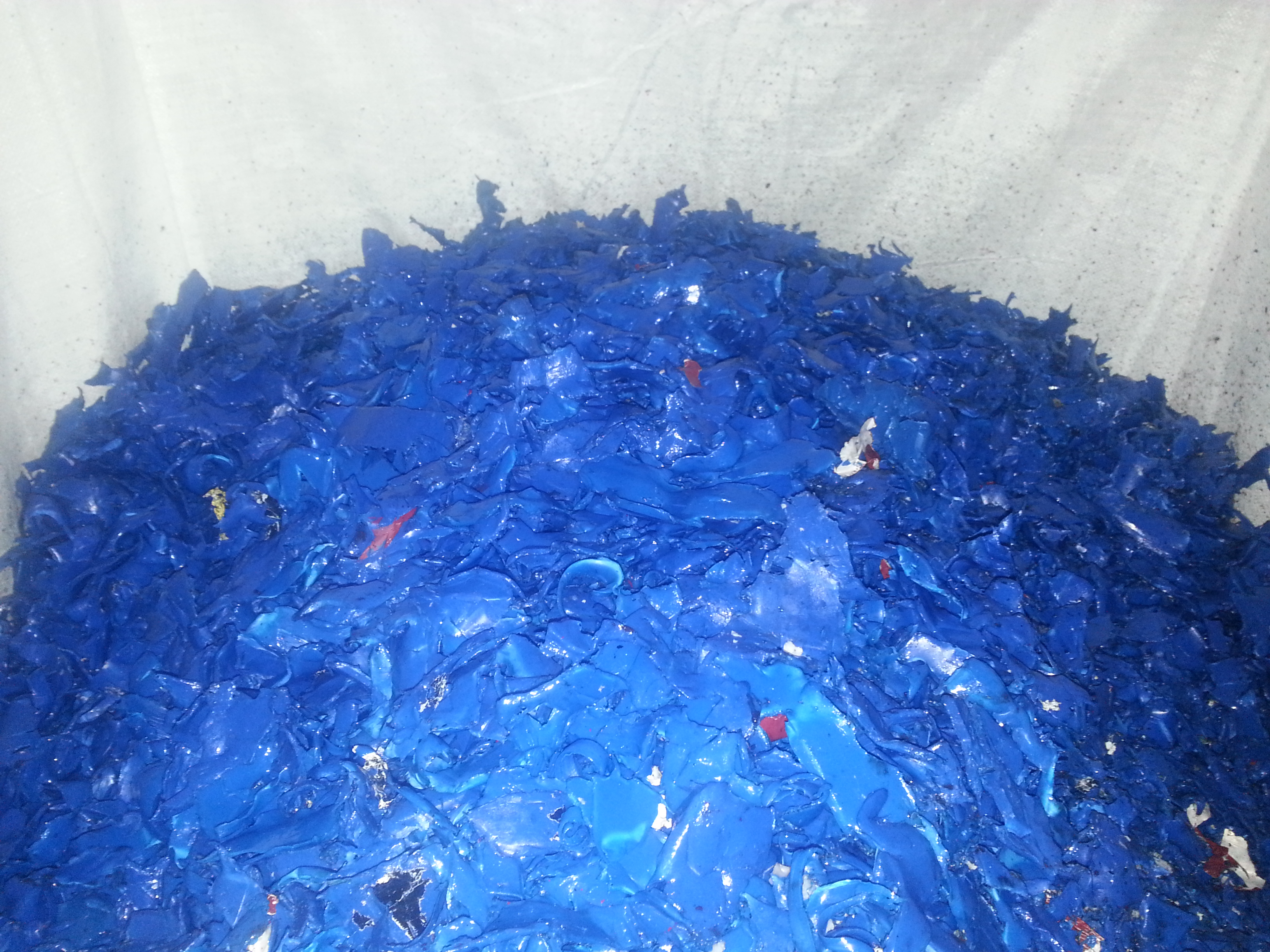 HDPE BLUE DRUM REGRIND